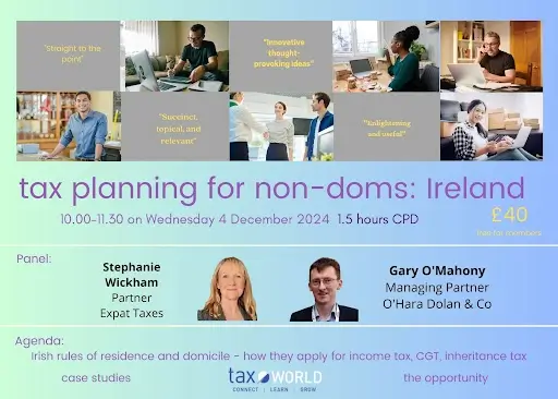 Tax Planning for Non-Doms: Ireland 2024